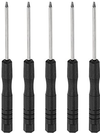 sourcing map 5Stk. Mini Torx Schraubendreher, T2-Sternkopf für Uhren Brillen Elektronik Reparatur
