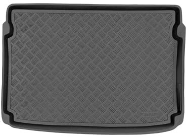 SMK Kofferraum schutzmatte Kofferraummatte passt für SEAT Arona ab 2017 Strapazierfähige Kofferraummatte für alle Jahreszeiten, die vor Schmutz und Dreck schützt