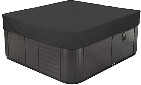 TMXKOOK Vasca idromassaggio con la Nostra Copertura in Tessuto Oxford 210D Impermeabile e Polvere - Ideale per Patio Esterno, Giardino, Spa e Piscina - Anti -UV, più Dimensioni Disponibili