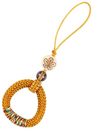 HEMOTON Mobile Phone Lanyard Finger Ring Safe Wrist Lanyard for Office School Home Easy to Use Phone Chain