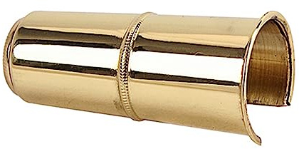 73mm Metallkappe C53f für Saxophon, Goldene Schutzkappe | Altsaxophon Format, Modell C53f, 1 Stück, Kompakte 73mm-ausführung für Zubehör