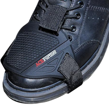 Copertura per scarpa del cambio da moto, protezione per cambio del cambio, copertura regolabile per scarpe da equitazione, compatibile con stivali, scarpe sportive, scarpe da trekking, attrezzatura