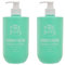 Sol Beauty Shower Cream Coconut Scent with Coconut Oil, Argan Oil & Vitamin E, Moisturising and Smoothing Vegan Friendly Shower Gel 2 x 500ml