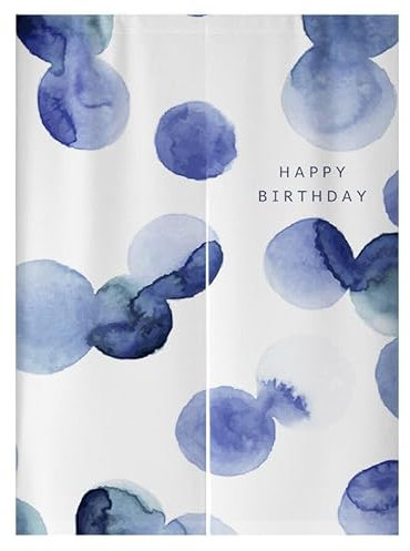 Küchenvorhänge Blue Circle Graffiti Scheibengardinen Polyester Vorhänge Kurz Waschbar Raumteiler Vorhang Türvorhang Langlebig Küchenvorhang Kurze Gardinen Verdickung Tür Vorhang 90x180cm