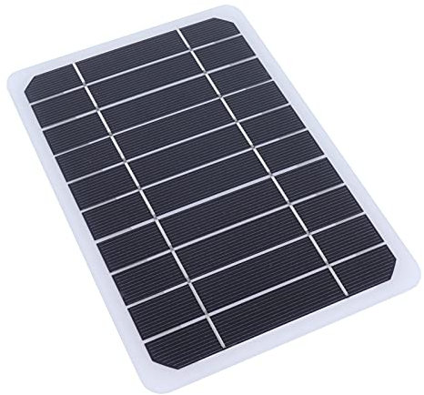 Monokristallines Silizium-Solar, Solar-Solarpanel, Solar-Ladegerät, Batterieladegerät, Solarpanel-Panel, 5 W, 5 V, Solar-Batterieladegerät für Auto, Wohnmobil, Schiff, Outdoor
