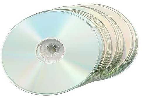 ROMISBABA 30pezzi Dischi Cd Riflettenti Per Uccelli Fai Da Te Di Cd Abbandonati Per Ornamenti Da Appendere Nel Giardino Materiale Sicuro e Durevole