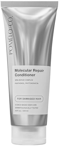 Pomélo+Co. Molecular Repair Conditioner 200ml - 12% Repair-Complex Formel | Nährende Haarspülung mit Phyto-Keratin für Glanz und Geschmeidigkeit - Haar Spülung für geschädigtes und brüchiges Haar
