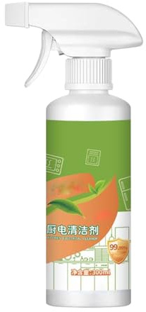 Fly Cleanse Natural Formula Appliances, Multi-Purpose Oil Cleaner, Home & Kitchen Cleaner Spray, Easy Cleaning Household, for Oven, Stove, Range Hood etc (1, 300ML)