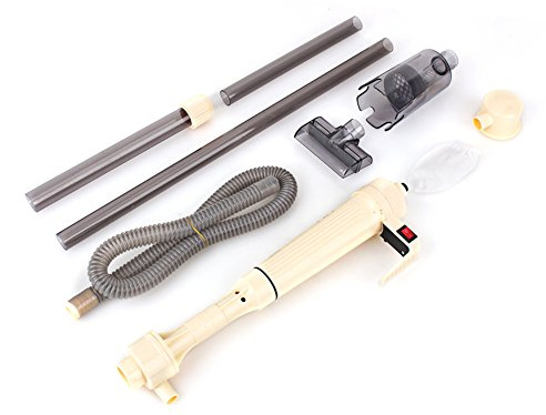 TZOXTLH Acuario Sifón Eléctrico Auto Tanque de Peces Aspirador de Agua Filtro de Grava Limpiador de Bomba