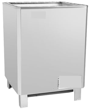 Poêle de sauna, Poêle de sauna électrique en acier inoxydable, équipement domestique et commercial Pour la maison, l'hôtel et le spa(12k)