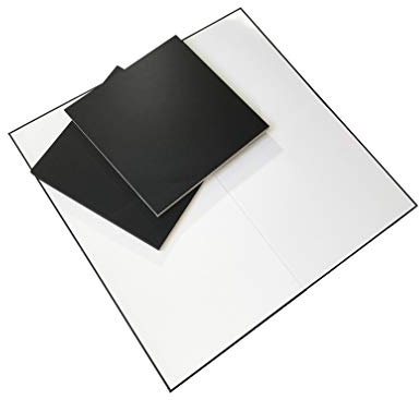 Three Pack of Blank Game Boards (3 Game Boards 50.8 cm x 50.8 cm) Create Your Own Board Game, DIY Board Game, Family Board Games