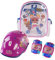 LOL SURPRISE Unisex-Youth Backpack + Helmet + Outdoor Protection Set, Multi-Colored, child OLOL004