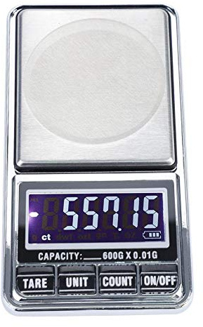 Digitale elektronische USB-Waage Hochpräzise Waage Digitale elektronische Taschengewicht-Waage(600g/0.01g)