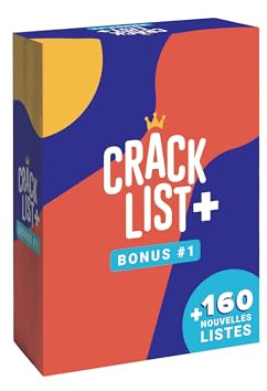 Crack List - Contenu additionel - Version Française - nécessite Le Jeu de Base - Encore Plus de Fun Entre Amis et en Famille - Blackrock Games
