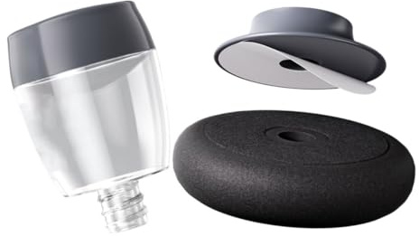 LIFKOME Applicatore per Auto da 60ml in Abs per Riparazione Graffi e Lucidatura Tampone Spugna per Manutenzione Veicoli Fai da Te