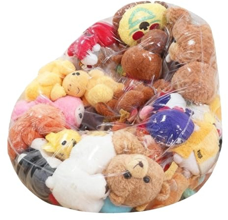 BeanBag Filler Cover - 120 Cm Empty StorageBag Organizer, Clear BeanBag Refill Casing, Plush Toy Stuffing Sack For Sofa | Nursery tooddler Kids Room Organizer For Playing Reading Relaxi