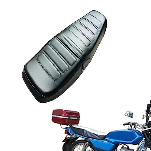 Driver Passenger Seat Cushions Cover Black Color Motorbike Scooter Only For Suzuki AX100
