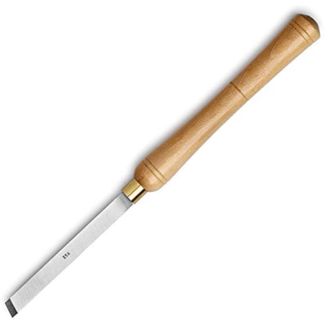 Cinceles Para Madera, HSS Gubia De Herramientas De Torneado De Madera, Cuchillo Para Tornear Madera De Acero De Alta Velocidad, Formones De Torno Para Carpintería,15MM skew chisel