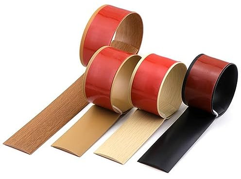 HCZION 2m Übergangstürleiste Flach Abdeckleisten Selbstklebend Abschlussprofil Vinyl Übergangsprofil 30mm 50mm 76mm Breite Bodenprofil Für Laminat (Color : White, Size : 50 mm (2 in))