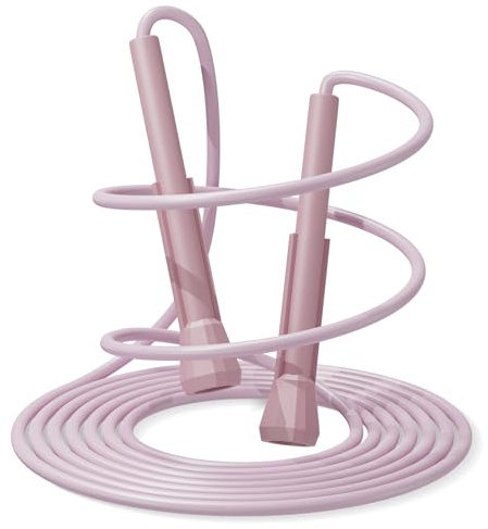 Flintronic Springseil Fitness, Verstellbare Springseil für Erwachsene Kinder, Speed Rope Mit Rutschfestem Griff, Leichtes Sprungseil für Workout & Ausdauertraining