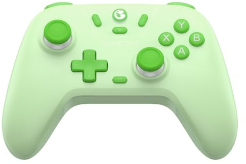 GameSir Nova Lite Wireless Controller – 2.4G & Bluetooth Gamepad for Windows PC, iPhone, Android, Switch & Steam Deck – Hall Effect Triggers, Turbo Function, Rumble Vibration (Mint Green)