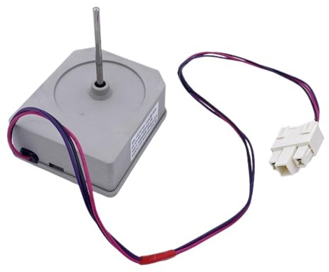 Kylskåpsfläktmotor kompatibel med KBL-48ZWT05-1204B DC12V 4W 1450RPM kylskåpstillbehör