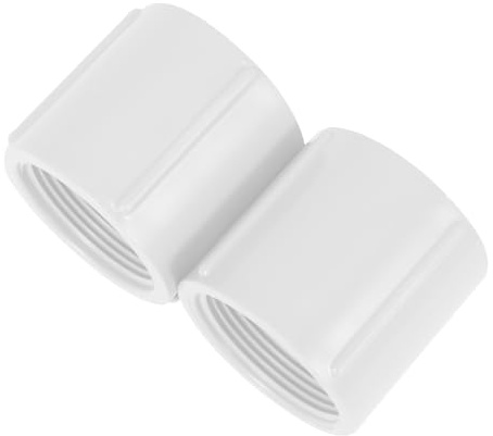 GALPADA 2pezzi Raccordo Tubo in PVC Filettatura Interna Adattatore per Acqua Connettore per Giardino Resistente e Durevole