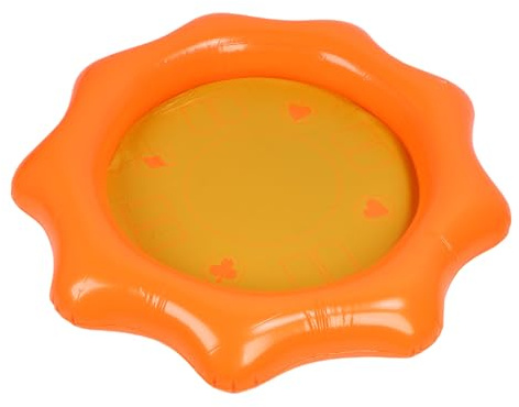 Pssopp Schwimmender Kartentisch, Aufblasbarer Getränketisch für Pool, Geräumiger Party -Schwimmer für Getränke und Spiele, Ideal für und Erwachsene Im Freien