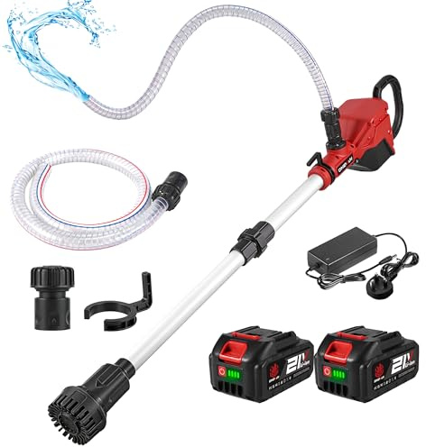 ONEVAN Cordless Water Pump, Brushless, Dry Run Sensor, with 2m Water Pipe