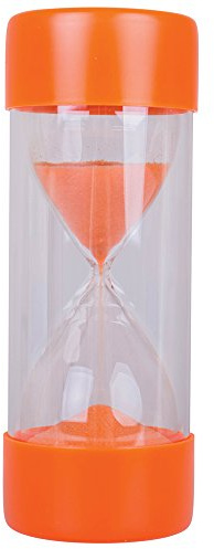 Bigjigs Toys 10 Minute Durable Ballotini Sand Timer Ideal for Home and Educational Purposes - Suitable for all ages