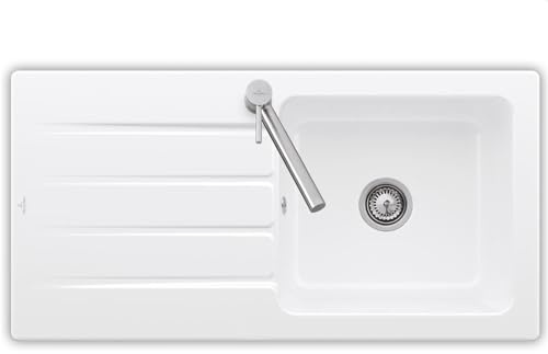 Villeroy & Boch Architectura 60-3360 01 R1 Weiß (alpin) Keramikspüle Handbetätigung