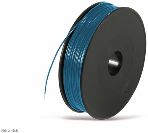 RAUTRONIC Schaltdraht YV, 0,5 mm, 25 m, blau