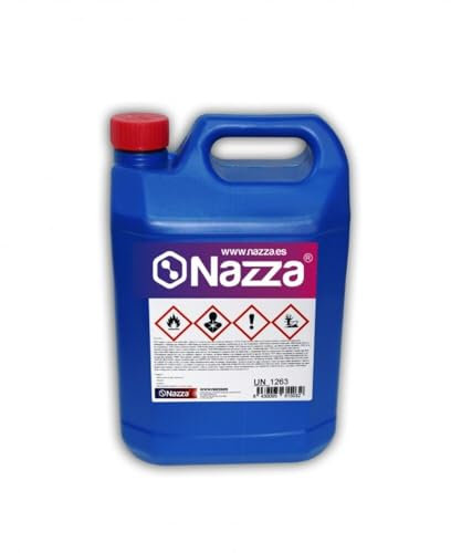 Tolueno Nazza | Disolvente transparente para barnices, pinturas y esmaltes | Envase de Plástico de 5 Litros