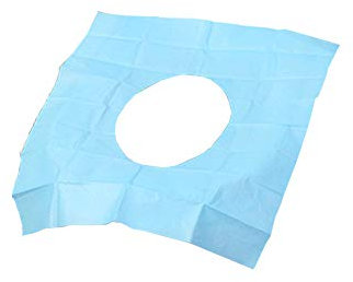 HUI JIN Lot de 30 Housses de siège de Toilette jetables en Papier de Grande Taille pour Toilettes publiques
