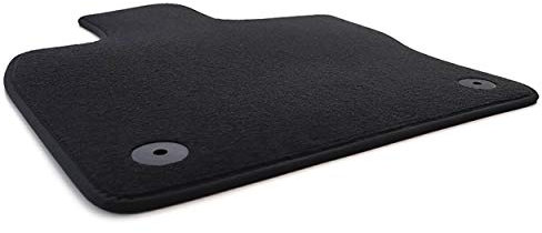 Fußmatten Fahrerseite 3008 Automatte Zubehör, Velours Fahrermatte Nubuk Schwarz