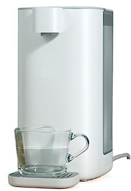 KOZWAY Dispensador de Agua Caliente instantáneo de 3 Segundos, Agua de calefacción Inteligente for electrodomésticos de Oficina, 3L de Gran Capacidad, Blanco