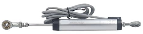 ISIRYK Linearer Positionssensor KPM22-10 Miniatur-Scharniertyp, linearer Wegsensor, elektronisches Lineal(Color:225mm,Size:0-10V)