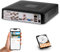 4 Channel CCTV Surveillance DVR with 500G HDD, 4 Ch 5MP H.265+ DVR Video Recorder for Analog/XVI/CVBS/AHD/TVI/IP Cameras, DVR for Security Camera Home Surveillance System, Mobile APP & PC Remote