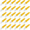 30 PCS Corn Cob Holders, Stainless Steel Corn on The Cob Skewers, Creative Corn Cob Forks for Party, Picnic, Camping, Food Festival