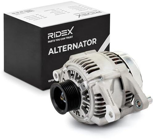 RIDEX 4G1610 Lichtmaschine 136A Generator LiMa 12V Alternator mit Riemenscheibe Kompatibel mit JEEP Grand Cherokee I ZJ, ZG K56041394AA KR6041394AA 56027913