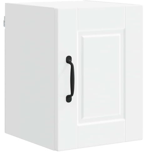 Genérico - Panel para lavavajillas (30 x 31 x 40 cm), color blanco con estante, mueble de cocina de madera de ingeniería, almacenamiento de pared para vajilla y condimentos, diseño moderno