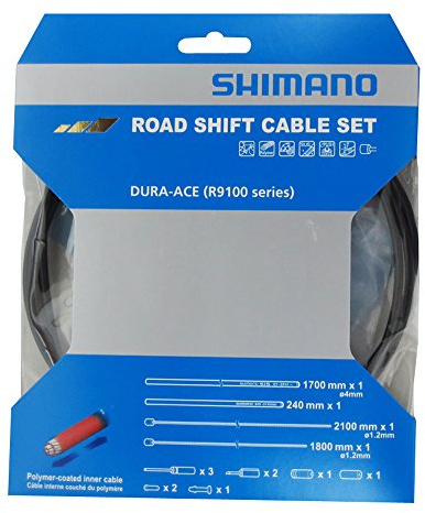 SHIMANO Kit Wechselkabel Schwarz-RS900