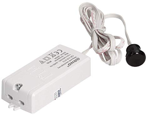 Orno Berührungsloser Schalter Bipolarer sensor schalter IP 20 weiß Aufputz Max 500W Erfassungsbereich: 5-6cm 230V