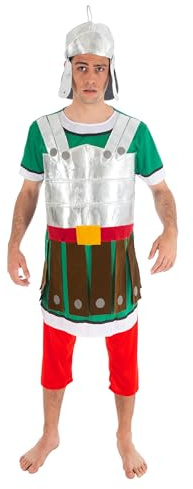 Chaks - Legionär Kostüm Herren, offizielles Asterix und Obelix Outfit, 3-teiliges Römer Set für Karneval und Comic Con
