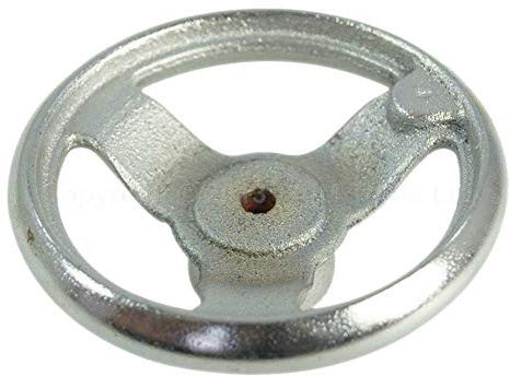 KATSU Tools Cast Iron Handwheel 5 Milling Lathe Hand Wheel for Woodworking Machine, Tailstock, Welding Machine, Lathe Machinery Replacement Parts 40229105