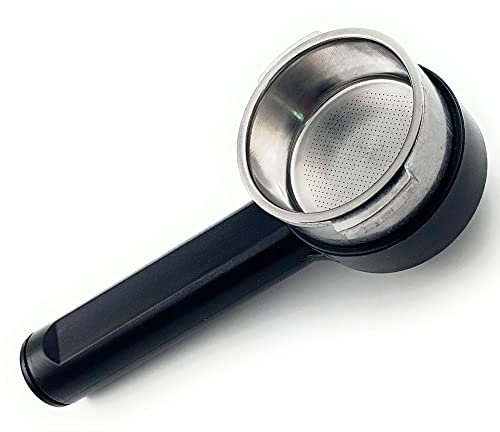 ELECTROTODO - Portafiltro Con Filtro Presurizado 2 Tazas Compatible Con Cafetera Saeco - MODELOS CLASICOS, Incluye Cacillo De Café