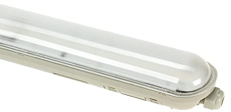 NCC-Licht LED Deckenleuchte Feuchtraumleuchte Limea Gigant Pro 120cm IP66 20/26/33/40W 3000-6000lm Tageslicht 6000K kaltweiß