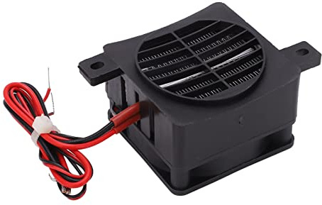 Réchauffeur D'air 12 V, DC12 V 50 W, Chauffage à Température Constante, Mini Radiateur Soufflant en Céramique PTC isolé pour Voiture, Petit Espace, Chauffage Rapide et Efficace