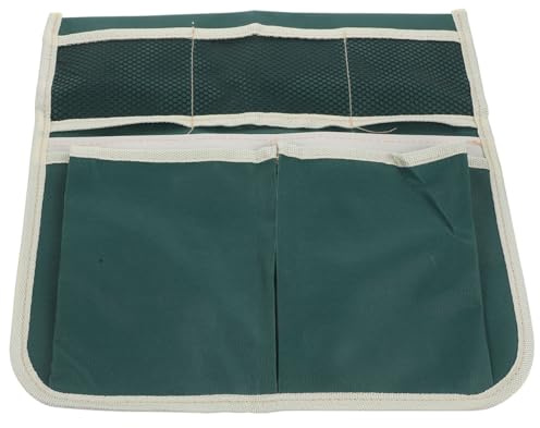 ABOOFAN Kniehocker Seitentaschen Garten Kniebank Werkzeugtasche Gartenwerkzeug Tasche mit Taschen Garten Tragetasche Rasen Werkzeuge Lagerung Tote Kniebank Tasche Arbeit 600d Oxford Tuch Outdoor