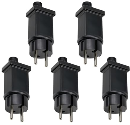 Adaptador de fuente de alimentación de cadena de luz de 4.5V, transformador de adaptador IP44, fuente de alimentación LED de Navidad, 1A 4.5 W para bajo voltaje adaptador LED para luz de Navidad